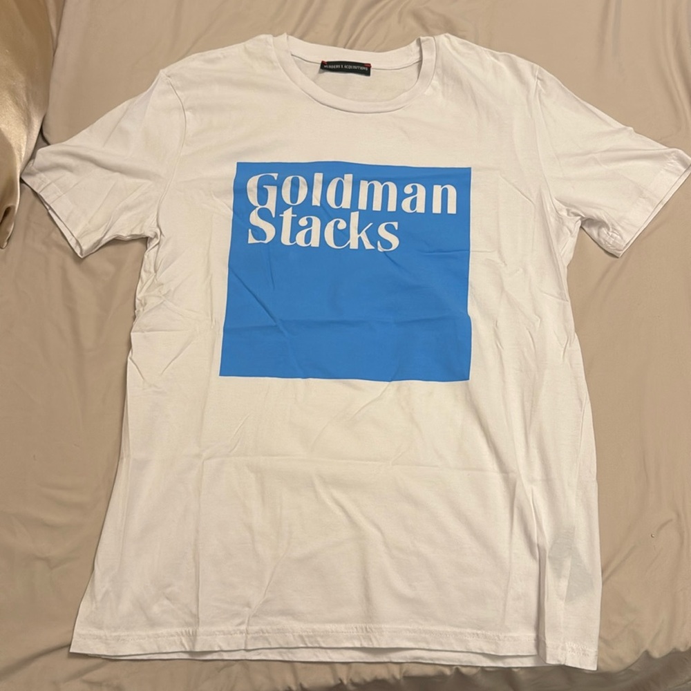Men’s “Goldman Stacks” t shirt